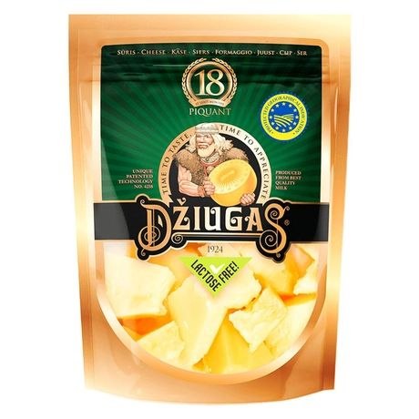 Сир Dziugas твердий 40% 18 міс.витр 100г